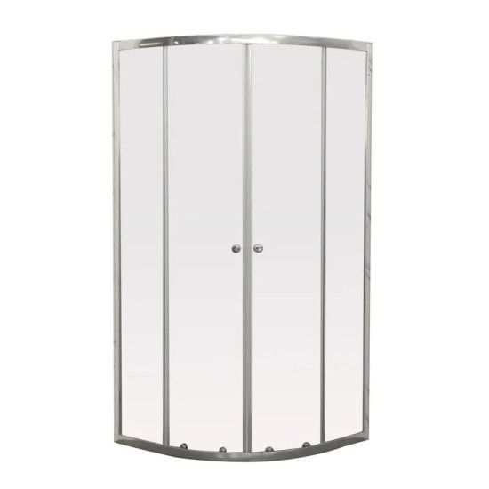 Душова кабіна Mixxus Premium Diverse SC01-90x90x195-TR Chrome 5мм MI6859