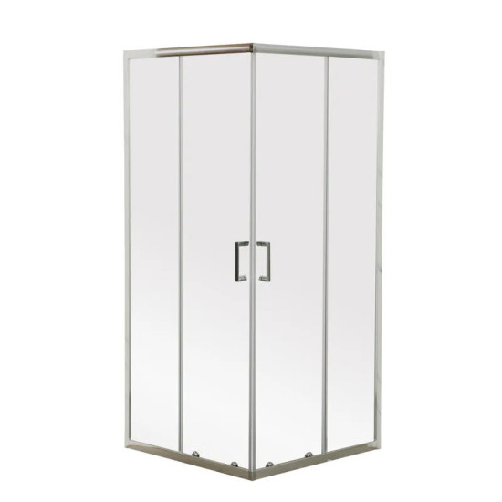 Душова кабіна Mixxus Premium Diverse SC02-90x90x195-TR Chrome 5мм MI6861
