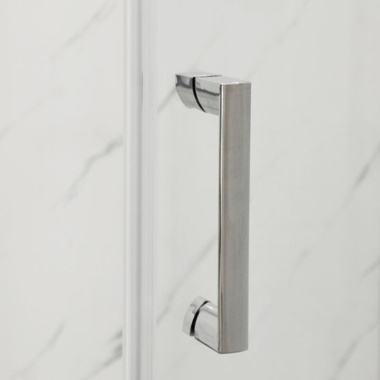 Душевая кабина Mixxus Premium Diverse SC03-100x80x195-TR Chrome 6мм MI6865