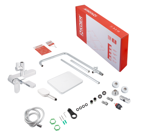 Душевая система Koer KB-56030-01 (KR5427)