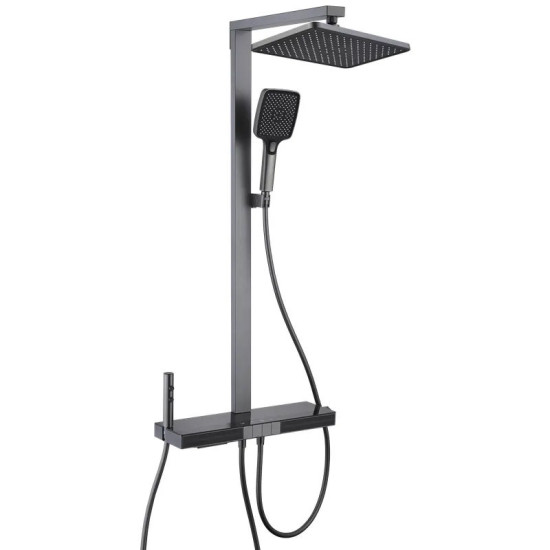 Душевая система Mixxus Premium Next-009-J Graphite (MI6544)