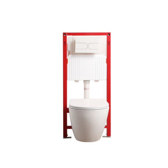 Инсталляция с унитазом Mixxus Premium ELLIPSE-SET-2101 MP6667