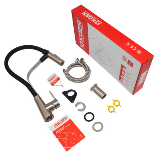 Кухонный смеситель Koer KI-70022-02 (KR4799)