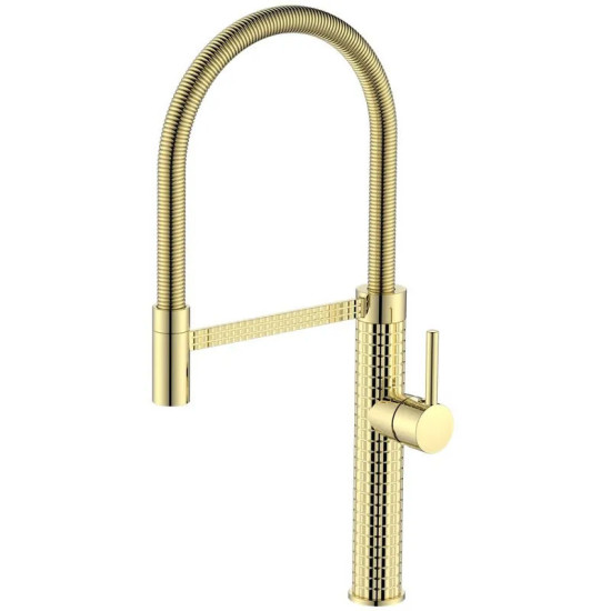 Кухонний змішувач Mixxus Premium Spark 017 GOLD (MI6972)