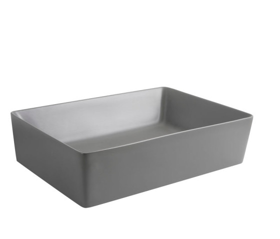 Раковина Mixxus Premium QUADRO-0108 Gray 550x390x145 (MP6652)