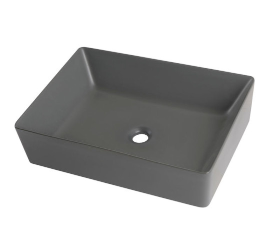 Раковина Mixxus Premium QUADRO-0108 Gray 550x390x145 (MP6652)