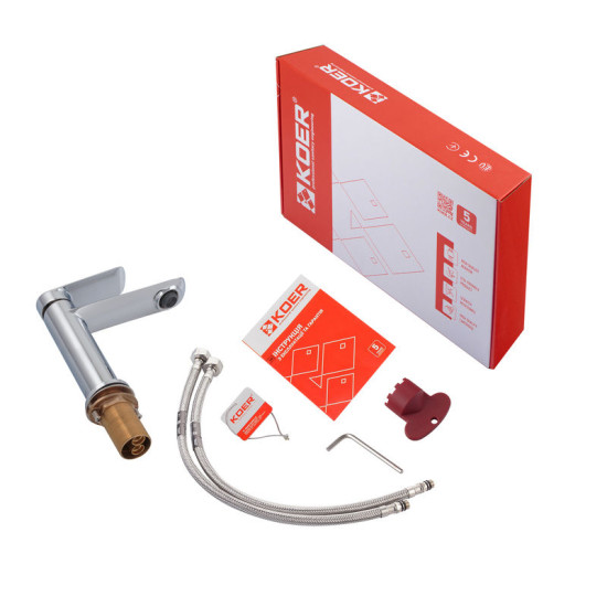 Змішувач для раковини Koer KB-10028-01 (KR5289)