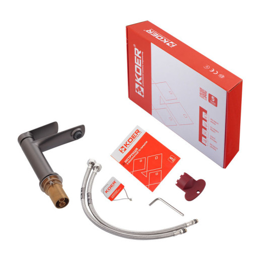 Змішувач для раковини Koer KB-10028-07 (KR5292)