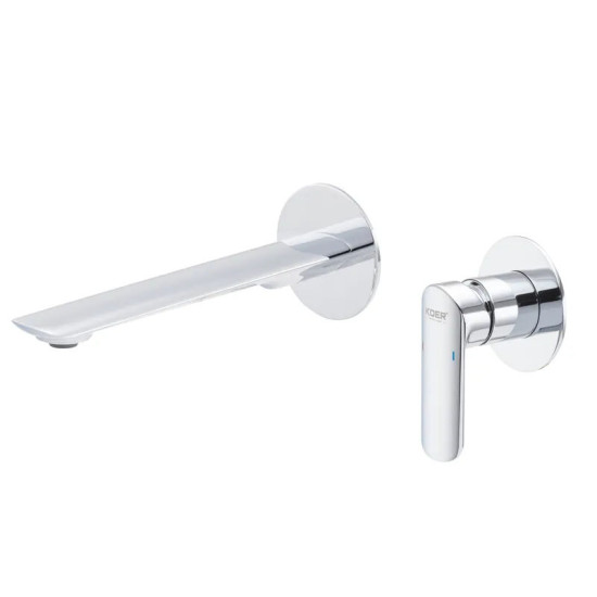 Смеситель скрытого монтажа для раковины Koer KB-16028-01 (KR5297)