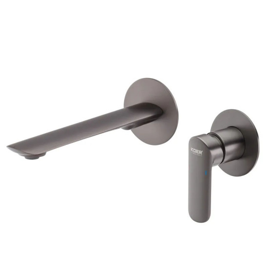 Смеситель скрытого монтажа для раковины Koer KB-16028-07 (KR5300)