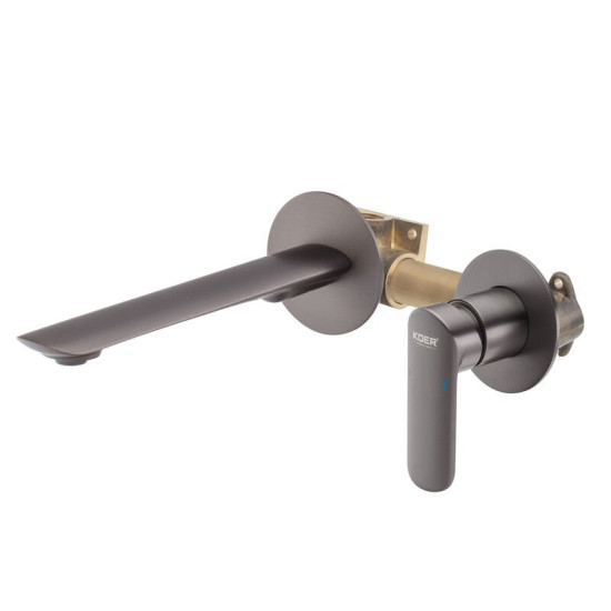 Смеситель скрытого монтажа для раковины Koer KB-16028-07 (KR5300)