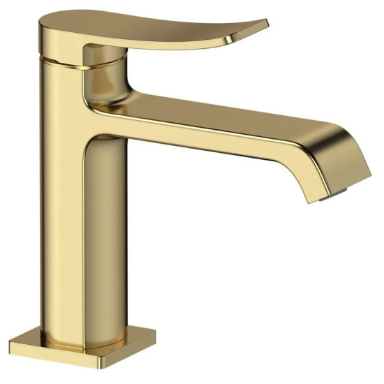 Змішувач для раковини Mixxus Premium Dali 001 NUT Brushed Gold (MI6762)