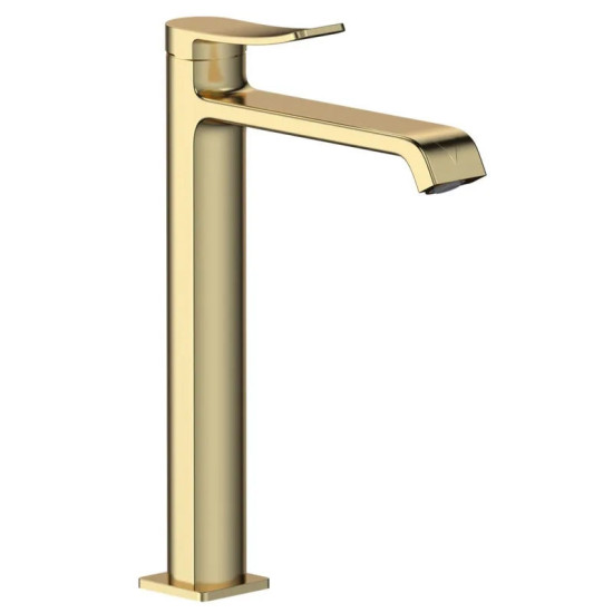 Змішувач для раковини Mixxus Premium Dali 001 NUT HIGH Brushed Gold (MI6763)
