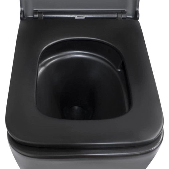 Унитаз подвесной Mixxus Premium Diverse-0301-T1 Black 530х365х373 TORNADO 1.0 (MP6600)