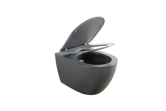 Унітаз підвісний Mixxus Premium ELLIPSE-0309-T1 Gray 530x360x350 TORNADO 1.0 (MP6655)