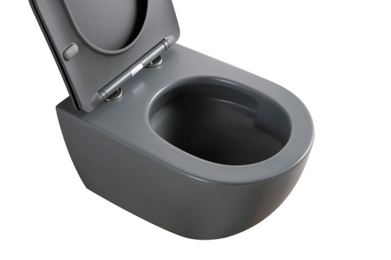 Унітаз підвісний Mixxus Premium ELLIPSE-0309-T1 Gray 530x360x350 TORNADO 1.0 (MP6655)