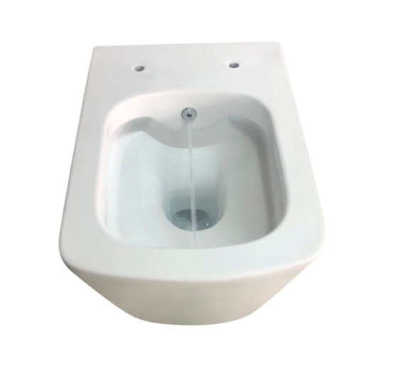 Унитаз-биде подвесной Mixxus Premium QUADRO-1301-R 510x350x345 RIMLESS (MP6658)