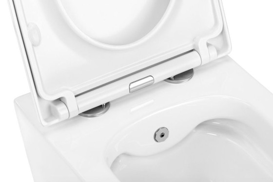 Унитаз-биде подвесной Mixxus Premium QUADRO-1301-R 510x350x345 RIMLESS (MP6658)