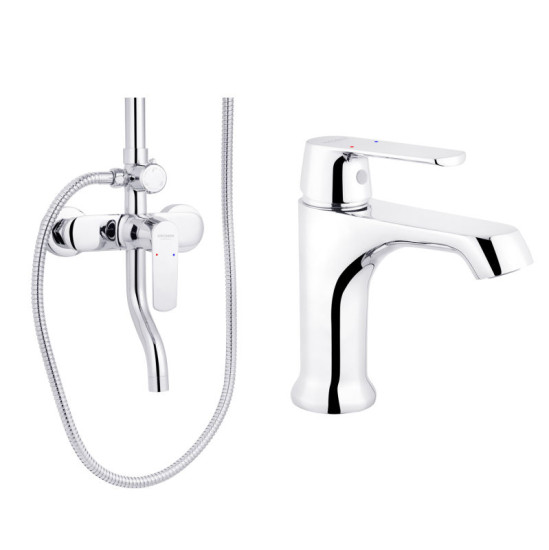 Душевая система Kroner Armada-C064K + Armada-C010 + Bidet-C082