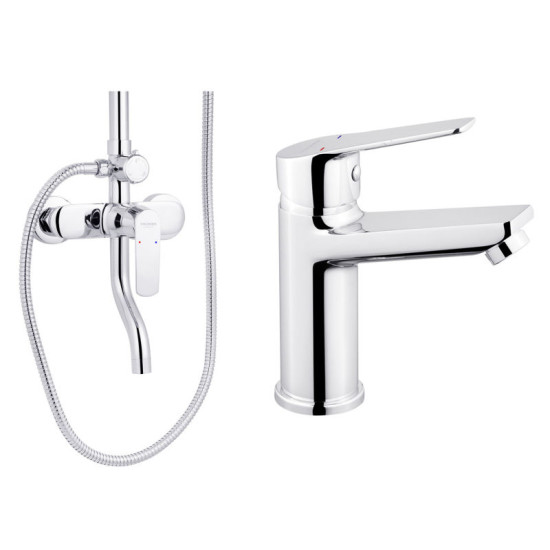 Душевая система Kroner Armada-C064K + Hagen-C010 + Bidet-C082