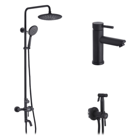 Душова система Kroner Edelstahl Klassisch-SCH063 + SCH010 + SCH053