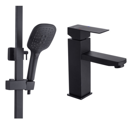 Душова система Kroner Edelstahl Kubus-SCH063 + Edelstahl Kubus-SCH010 + Edelstahl Kubus-SCH052