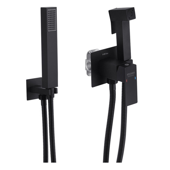 Душевая система скрытого монтажа Kroner Edelstahl Kubus-SCH082 + SCH010 + SCH053
