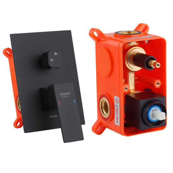 Душова система Kroner Edelstahl Kubus-SCH082 + SCH010-3 + SCH053