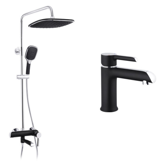 Душевая система Kroner Essen-SCH063 + Essen-SCH010