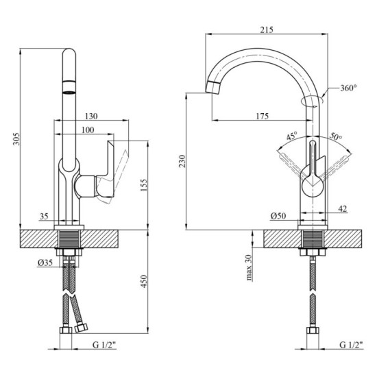 Душова система Kroner Essen-SCH063 + Essen-SCH030 + Essen-SCH010