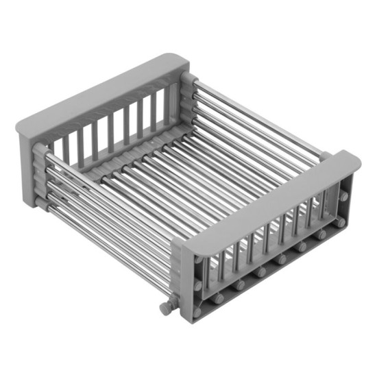 Кухонна мийка Kroner Geburstet-6050HM + Kuche-C031GRA + Spender-016 (CVS29844)