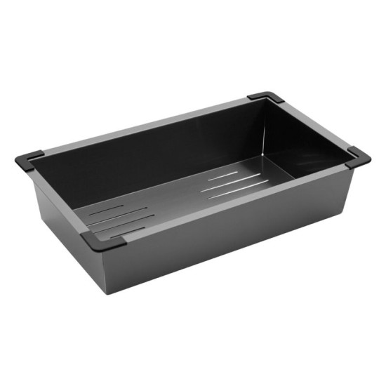 Кухонная мойка Kroner Schwarze-6350HM PVD + Graz-GRP03815 + Spender-SCH049 (CVS30125)