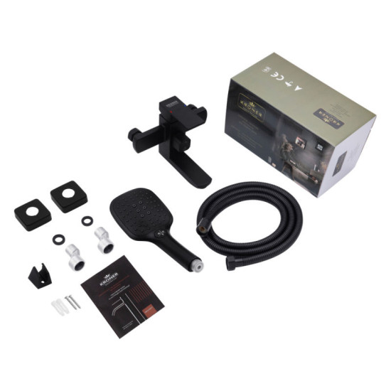 Набір змішувачів Kroner Edelstahl Kubus-SCH010 + Edelstahl Kubus-SCH060