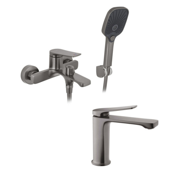 Набор смесителей Kroner Makon-GRP060 + Makon-GRP010