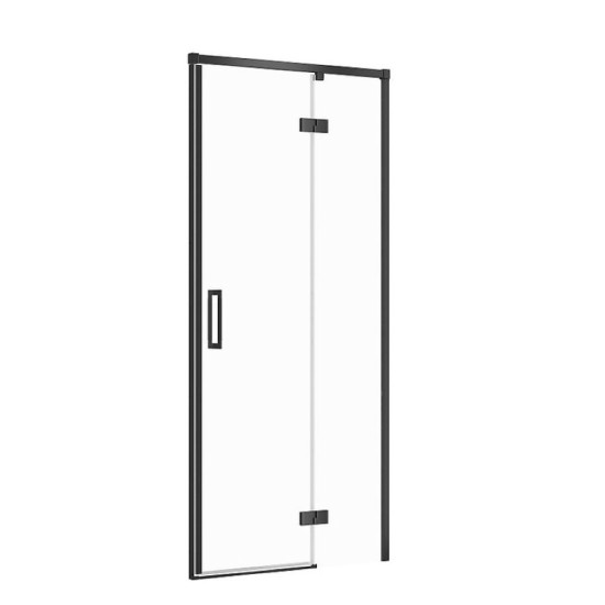 Душевые двери Cersanit Larga 90х195 R S932-124 черный