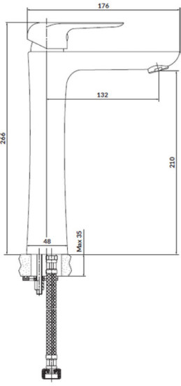 Смеситель для раковины Cersanit CITY S951-360