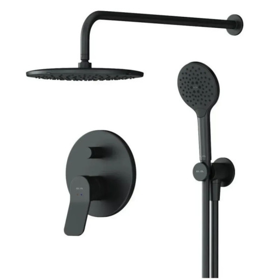 Душова система прихованого монтажу Am.Pm X-Joy FB85A1RH22 чорний