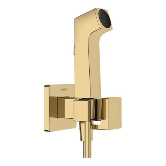 Гигиенический душ со смесителем Hansgrohe E EcoSmart+ 29233990 золото