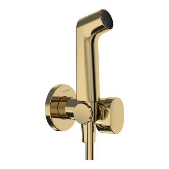 Гигиенический душ со смесителем Hansgrohe S EcoSmart+ 29232990 золото