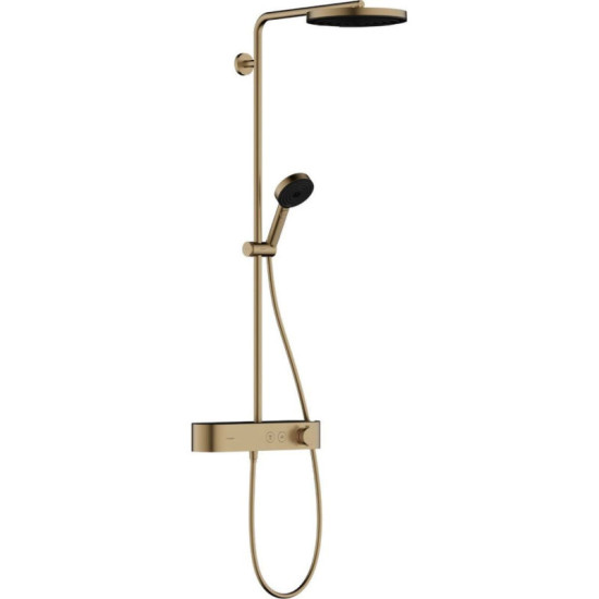 Душова система Hansgrohe Pulsify S Showerpipe 260 24221140 бронза