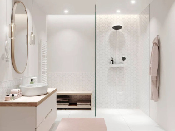 Душова система Hansgrohe Pulsify Showerpipe 260 24241140 бронза