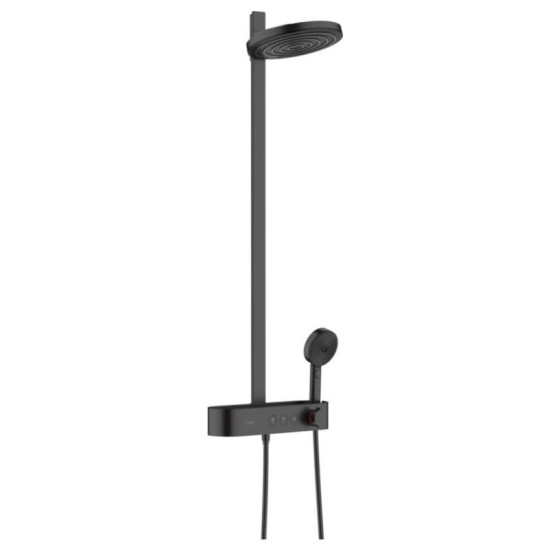Душова система Hansgrohe Pulsify Showerpipe 260 24241670 чорний матовий