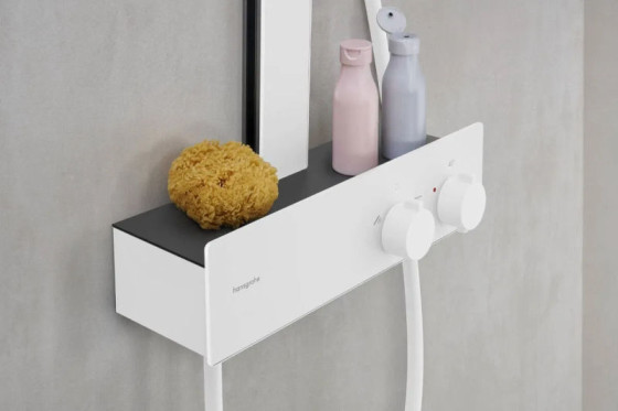 Душова система Hansgrohe Rainfinity Showerpipe 360 26853700 білий матовий