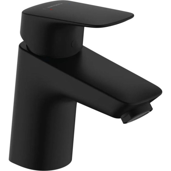 Змішувач для раковини Hansgrohe Logis Push-Open 71077670 чорний матовий