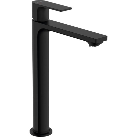Смеситель для раковины Hansgrohe Rebris E 240 CoolStart 72591670 черный матовый