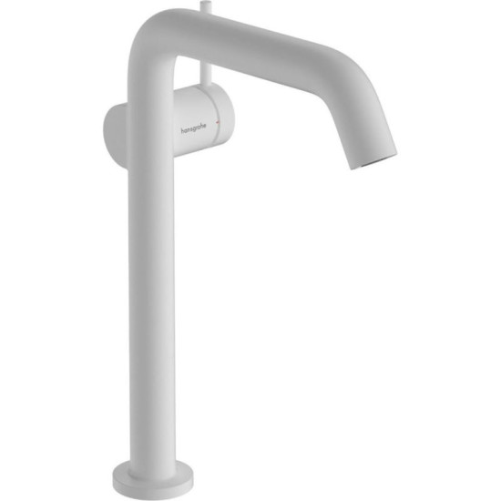 Смеситель для раковины Hansgrohe Tecturis S 240 Fine CoolStart 73372700 белый матовый