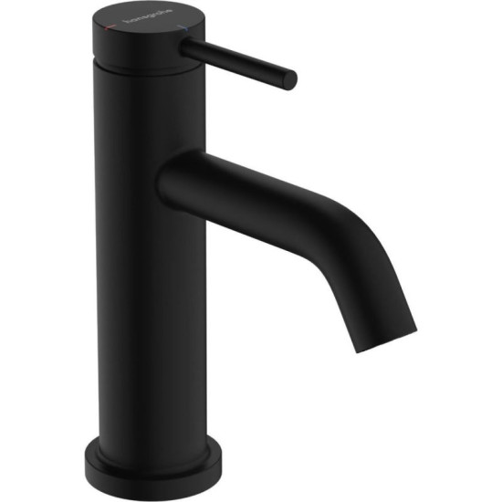 Смеситель для раковины Hansgrohe Tecturis S 80 CoolStart 73302670 черный матовый