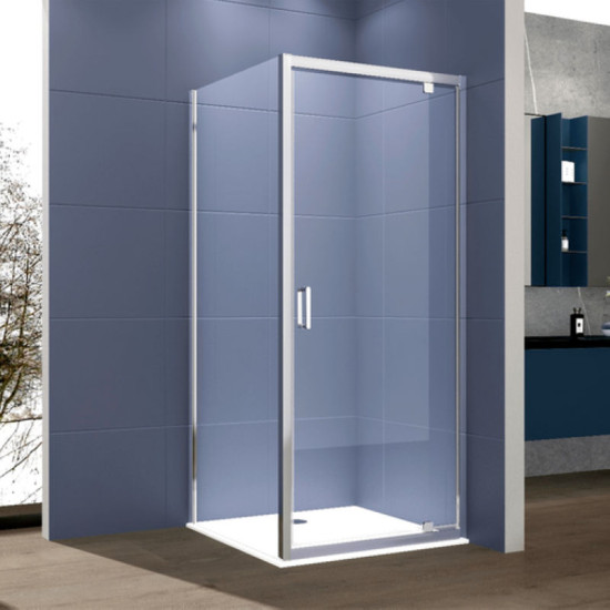 Душова кабіна Cersanit Brasco 80х80 S168-009 хром