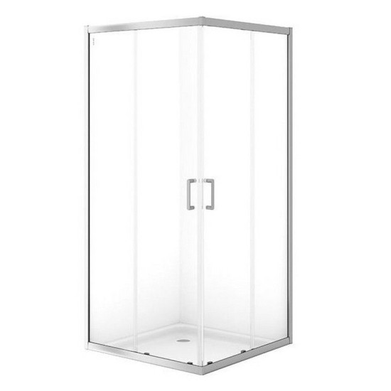 Душевая кабина Cersanit Brasco 90x90 S168-006 хром