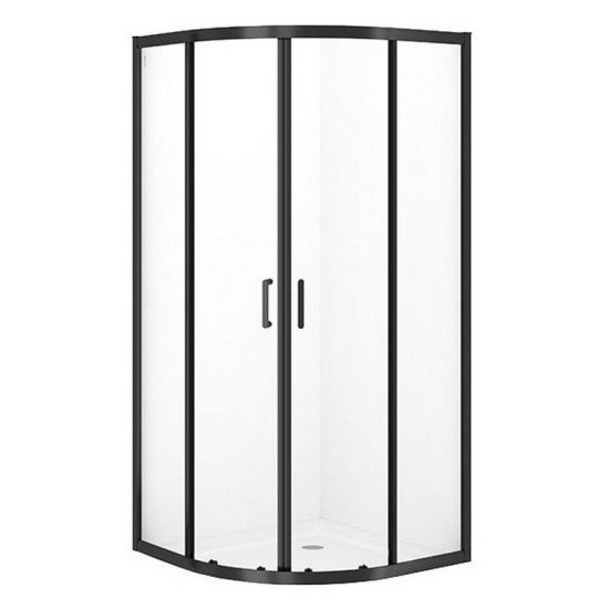 Душова кабіна Cersanit Brasco 90x90 S168-004 чорна